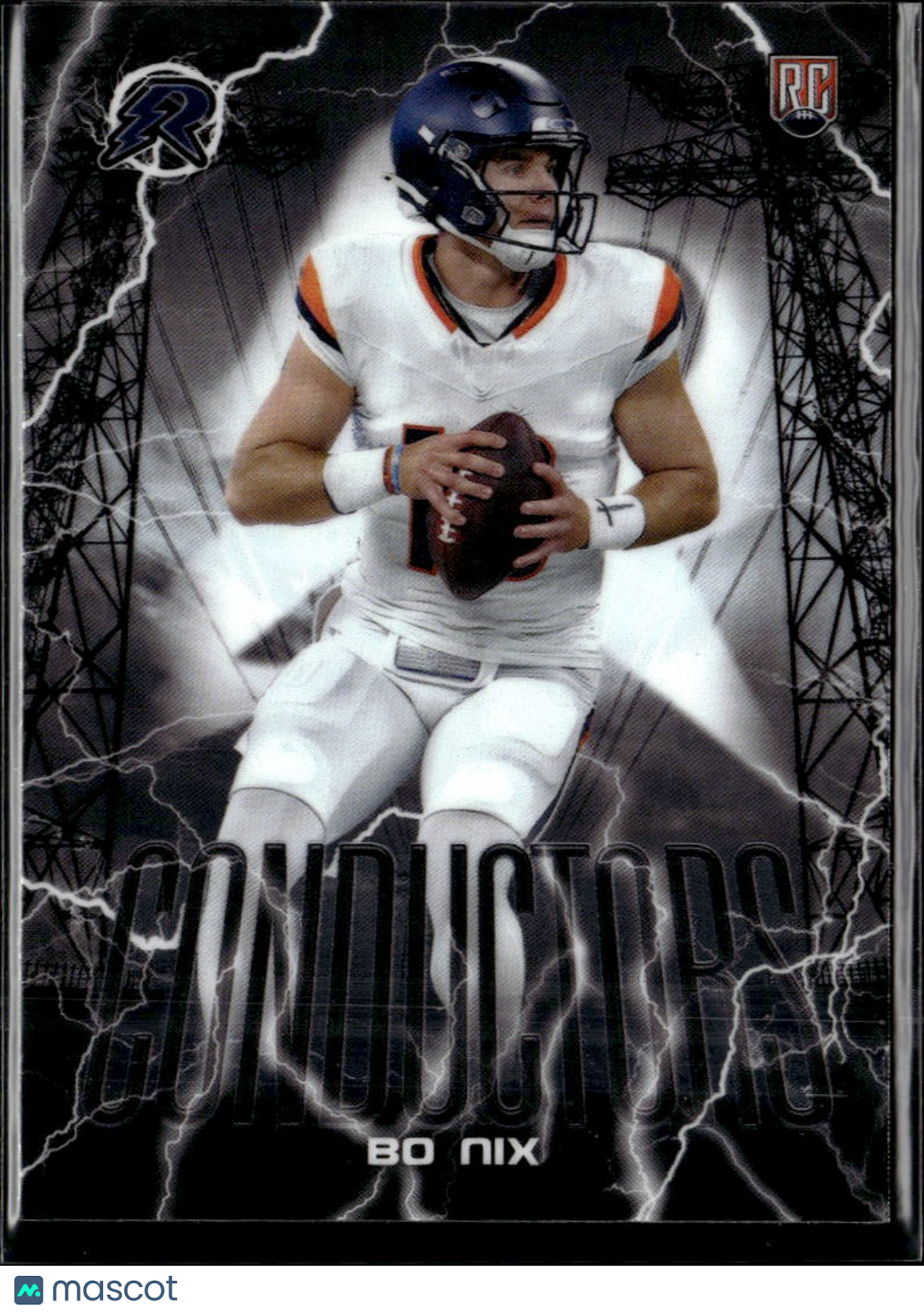 Bo Nix 2025 Topps Resurgence Conductors Rookie RC Denver Broncos