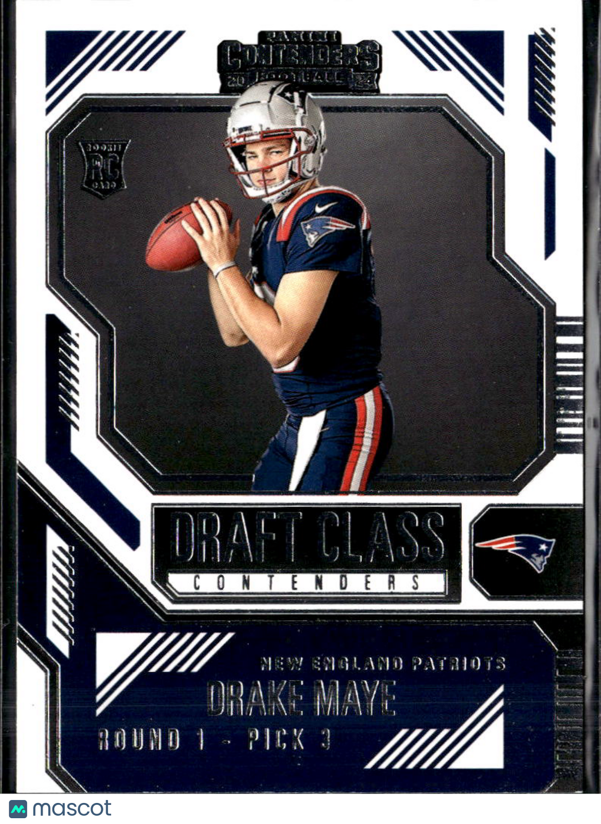 Drake Maye 2025 Contenders Draft Class Rookie RC New England Patriots