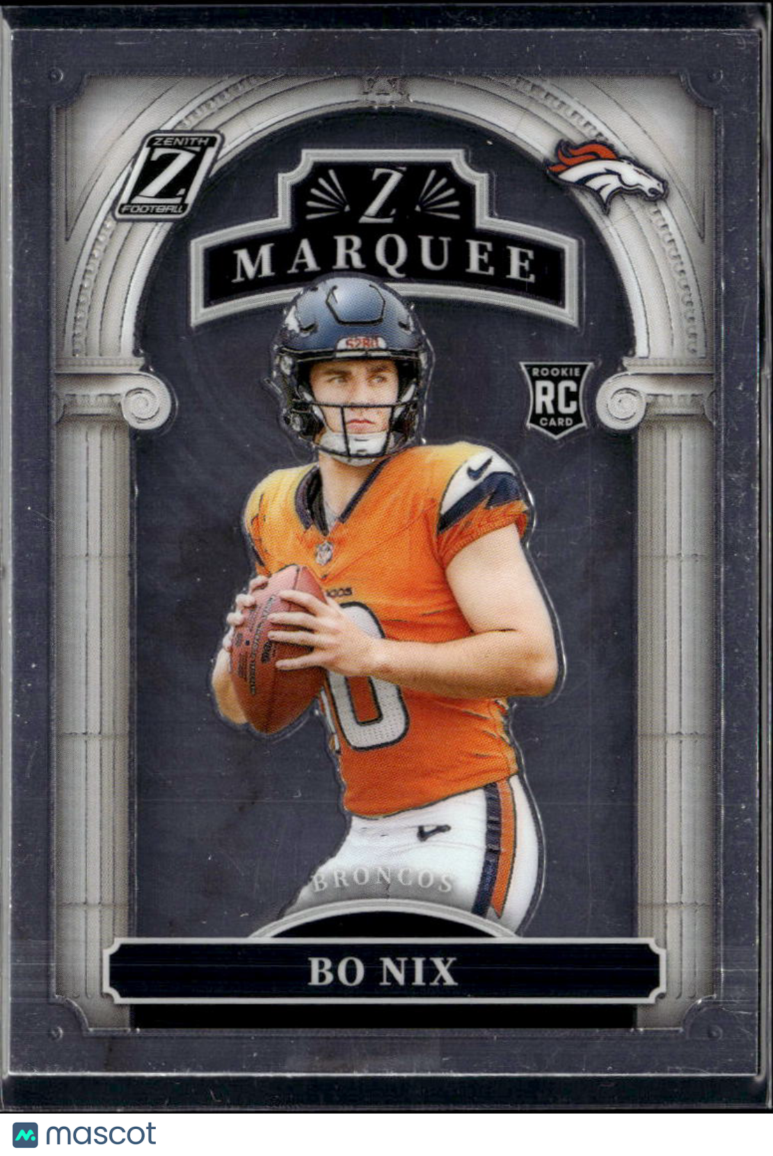 Bo Nix 2024 Panini Zenith Rookie Marquee RC Denver Broncos