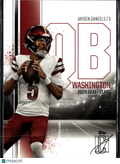 Jayden Daniels 2025 Topps Signature Class Rookie RC Washington Commanders