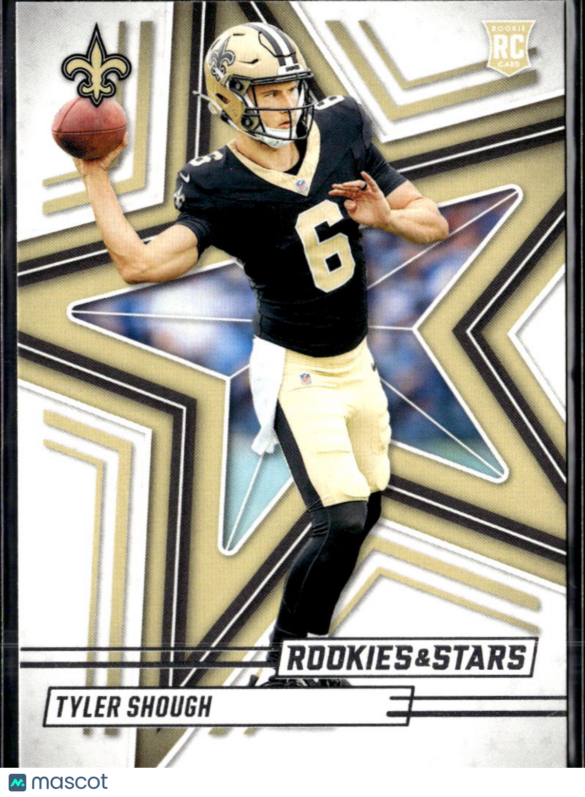 Tyler Shough 2025 Rookies & Stars Rookie RC New Orleans Saints