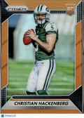 Christian Hackenberg 2016 Panini Prizm RC Orange /299 New York Jets