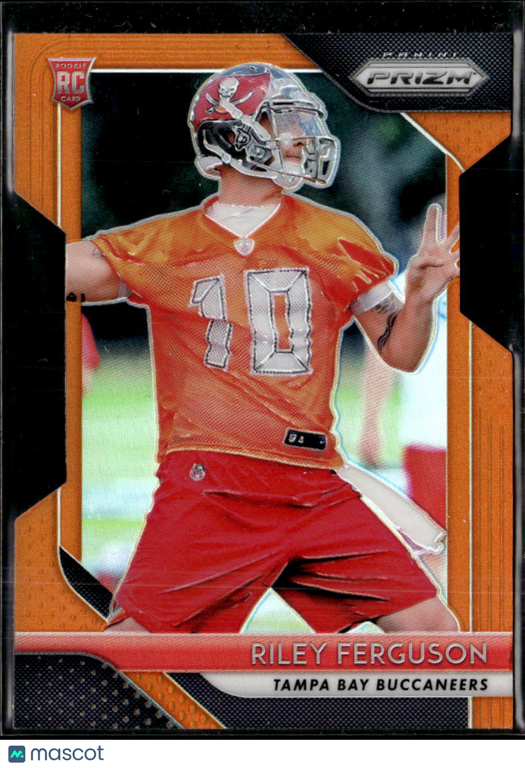 Riley Ferguson 2018 Prizm RC Orange /249 Tampa Bay Buccaneers