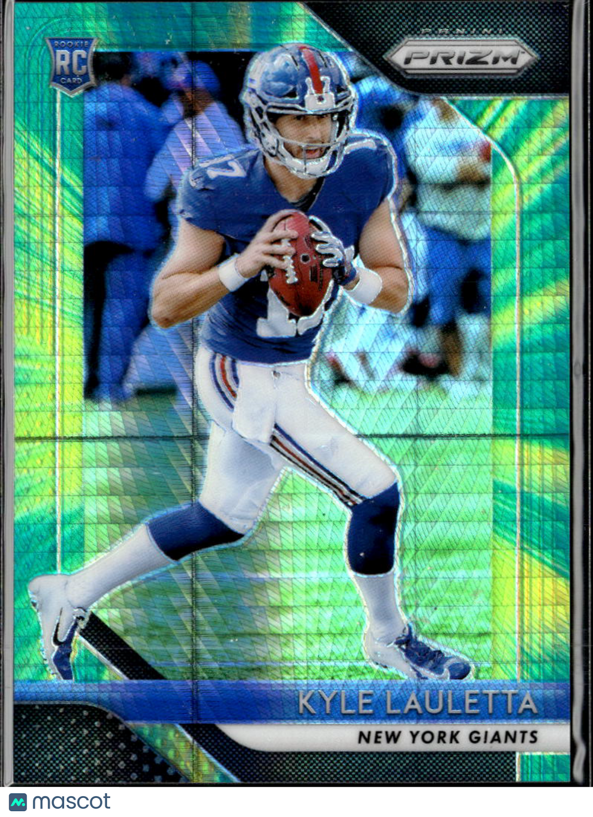 Kyle Lauletta 2018 Panini Prizm RC Hyper Rookie /275 New York Giants