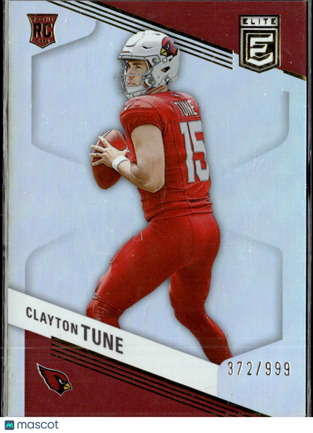 Clayton Tune 2023 Elite Rookie RC /999 Arizona Cardinals