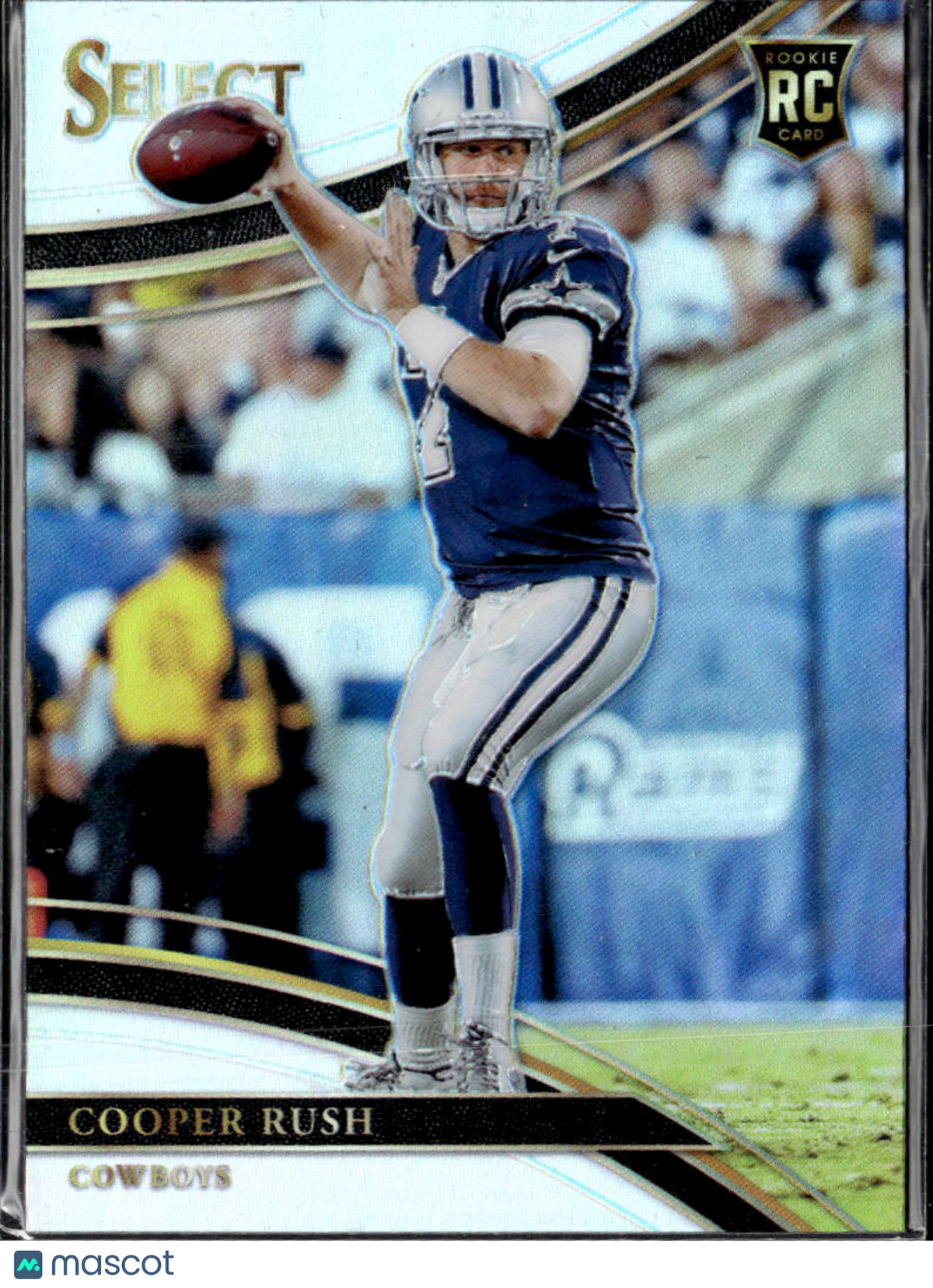 Mike White 2018 Select Field Level Silver Rookie RC Dallas Cowboys
