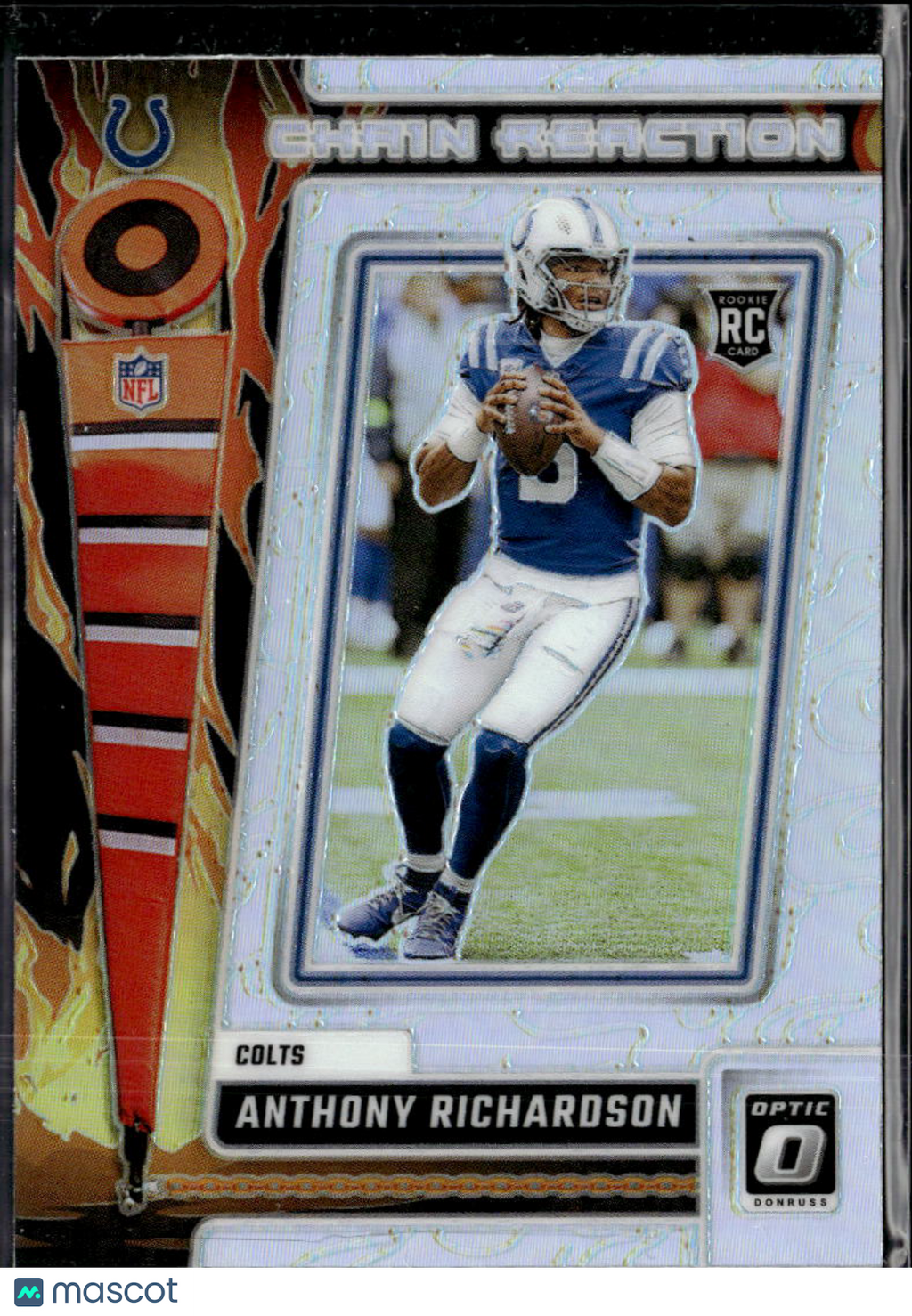Anthony Richardson 2023 Optic Chain Reaction Holo RC Rookie Indianapolis Colts