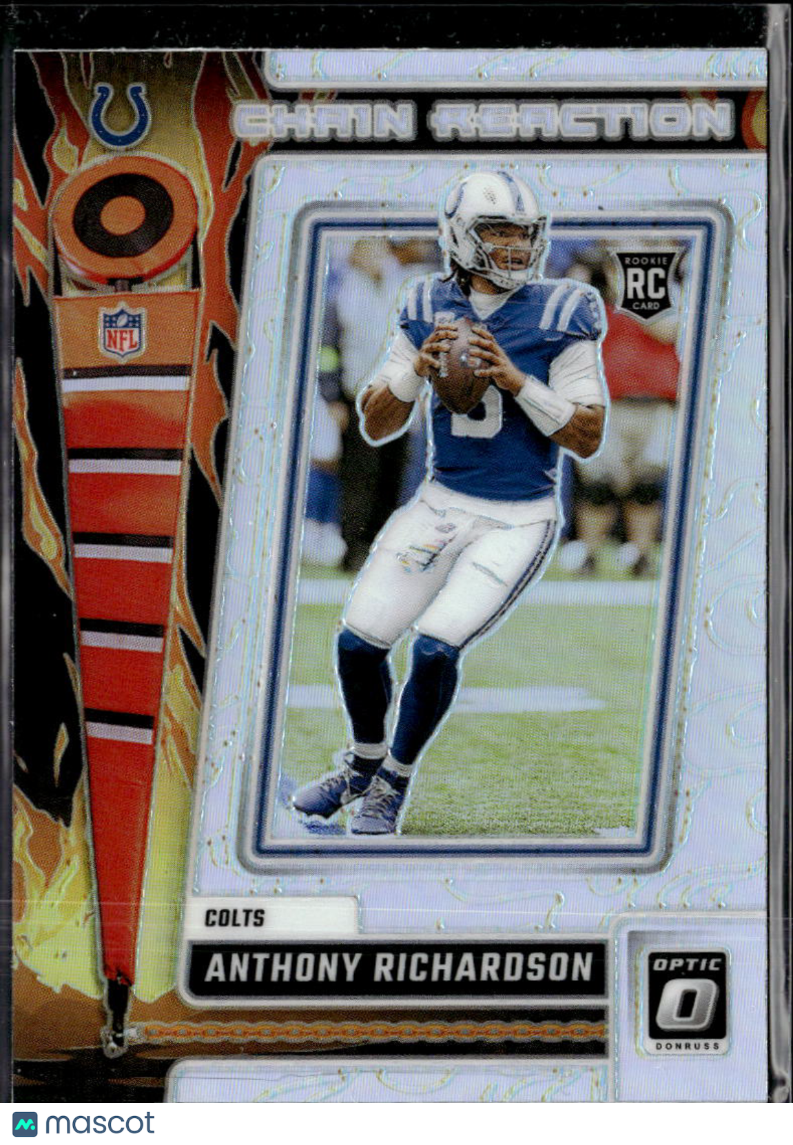 Anthony Richardson 2023 Optic Chain Reaction Holo RC Rookie Indianapolis Colts