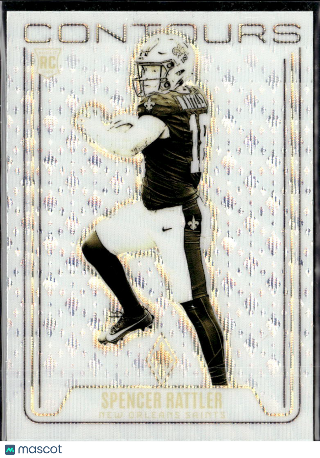 Spencer Rattler 2024 Phoenix Contours Contours Wave Rookie RC New Orleans Saints