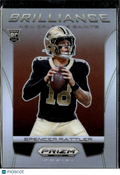 Spencer Rattler 2024 Prizm Deca Brilliance Silver Rookie RC New Orleans Saints