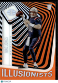 Mac Jones 2021 Panini Illusions Rookie RC Orange New England Patriots