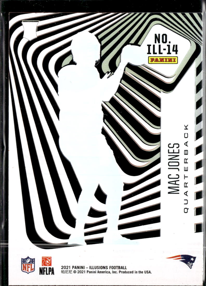 Mac Jones 2021 Panini Illusions Rookie RC Orange New England Patriots