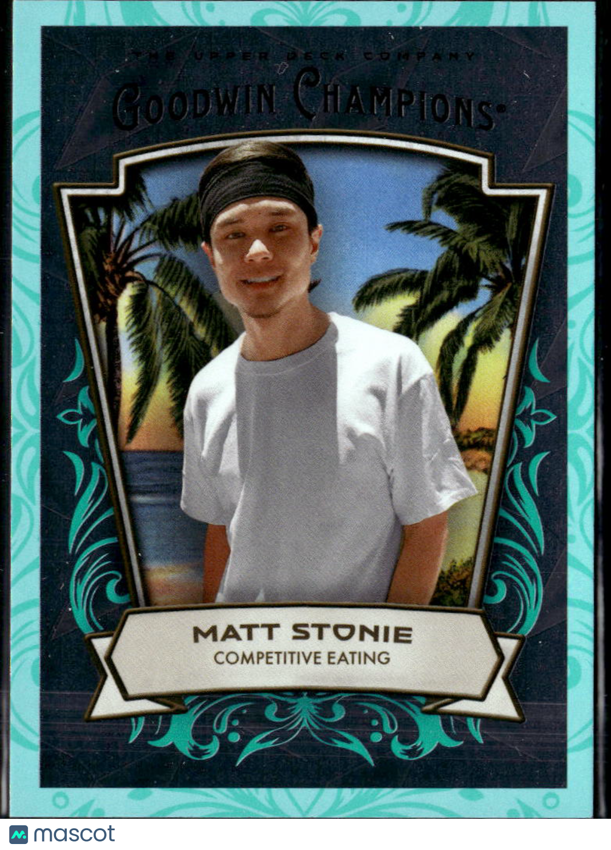 Matt Stonie 2026 Upper Deck Goodwin Champions Blue 312/499 #21