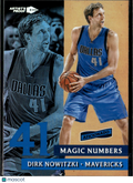 Dirk Nowitzki 2017 Aficionado Magic Numbers Artist's Proof Dallas Mavericks