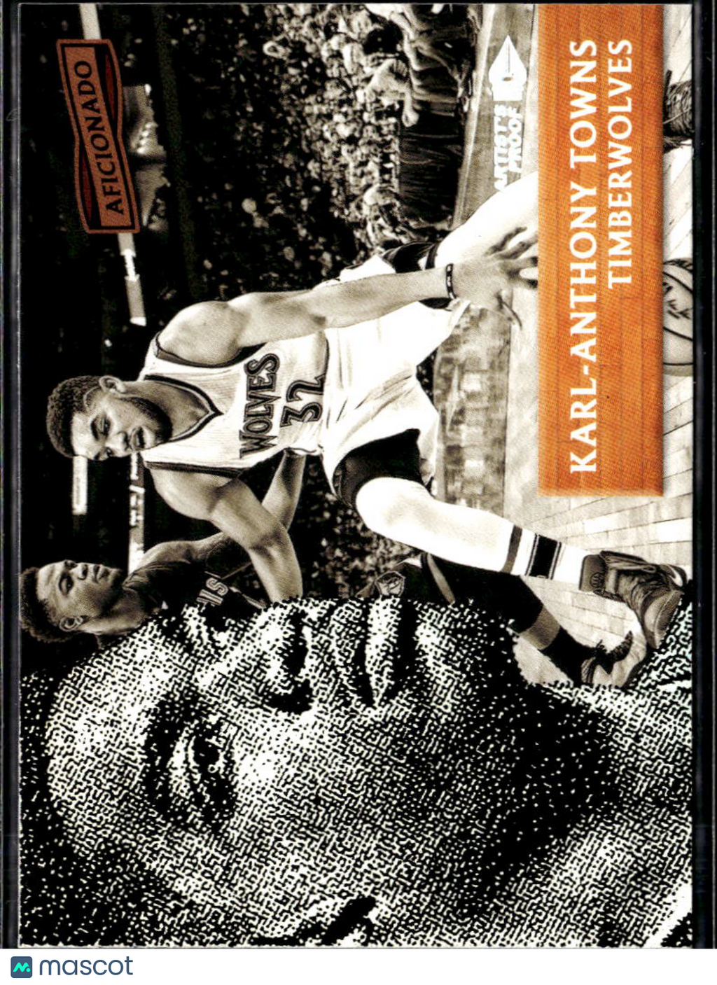 Karl-Anthony Towns 2017 Panini Aficionado Artist's Proof Minnesota Timberwolves