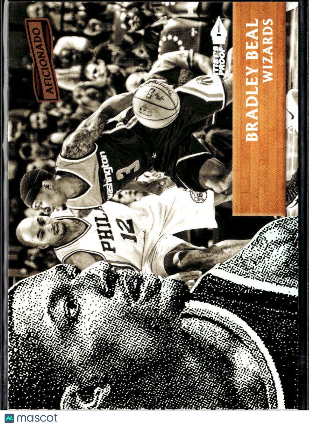 Bradley Beal 2017 Panini Aficionado Artist's Proof Washington Wizards