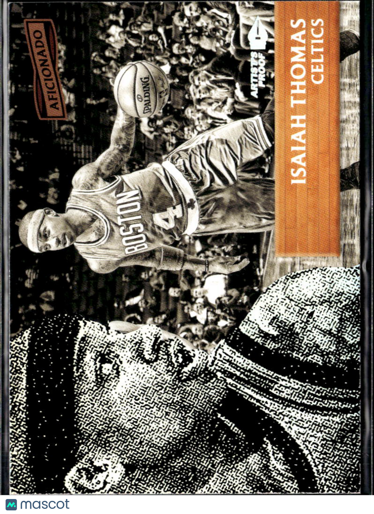 Isaiah Thomas 2017 Panini Aficionado Artist's Proof Boston Celtics