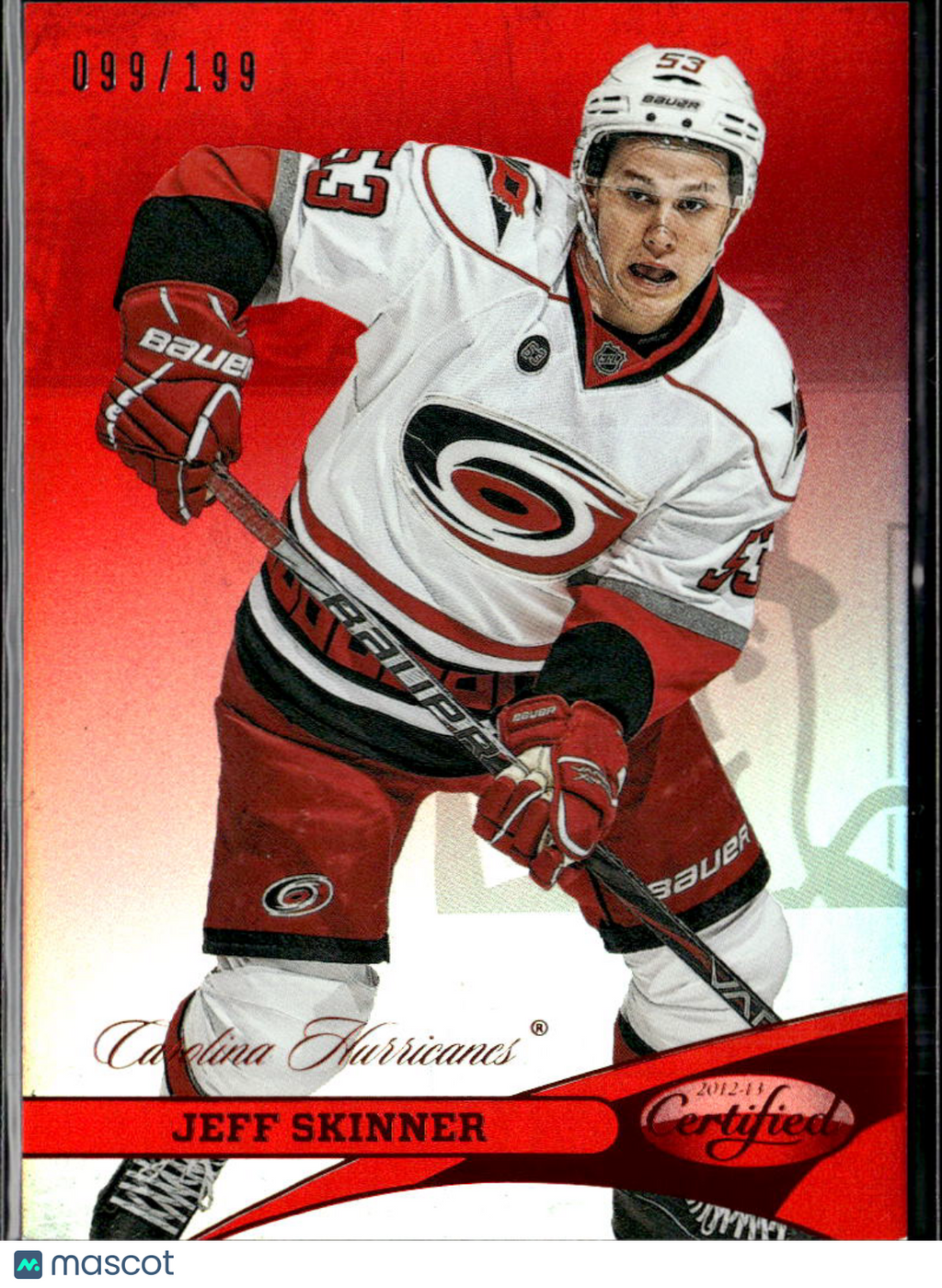 Jeff Skinner 2012 Panini Certified Red /199 Carolina Hurricanes
