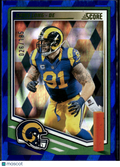 Chris Long 2025 Panini Score Blue /185 Los Angeles Rams