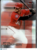 Bryce Harper 2016 Topps Finest Refractor Washington Nationals