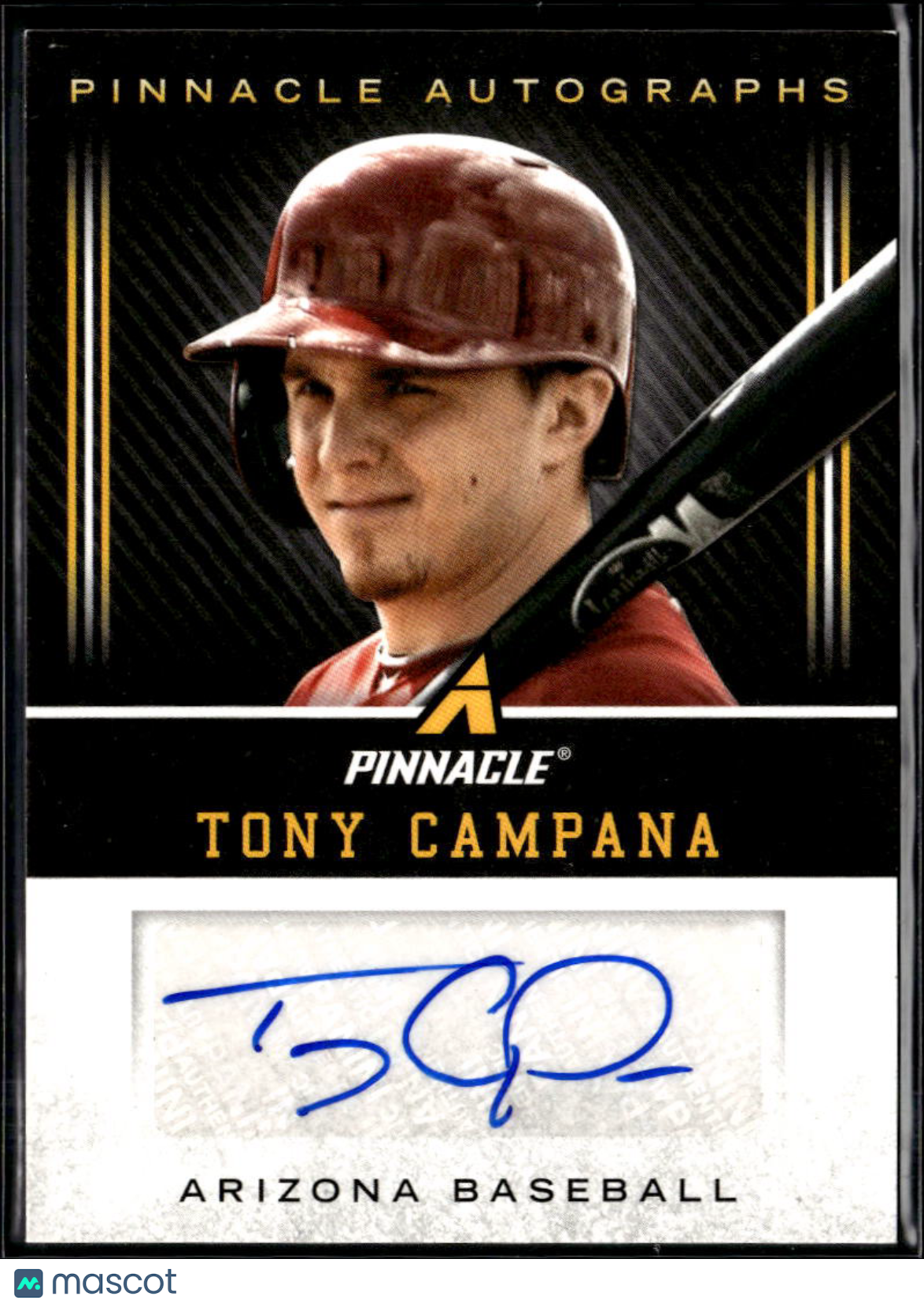 Tony Campana 2013 Panini Pinnacle Auto Autograph Arizona Diamondbacks