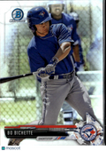 Bo Bichette 2017 Bowman Chrome Draft Refractor Toronto Blue Jays