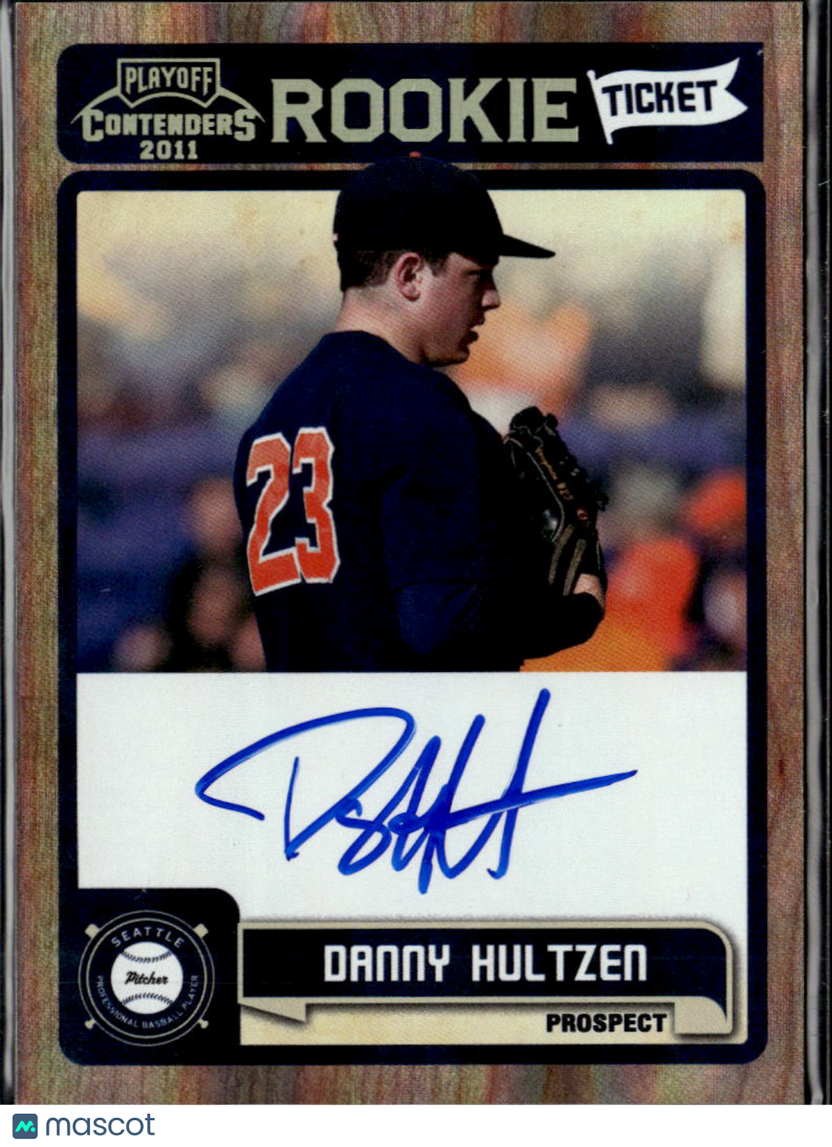 Danny Hultzen 2011 Panini Playoff Contenders Auto Autograph Seattle Mariners