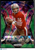 Joe Montana 2025 Prizm Prizmatic Green Ice San Francisco 49ers