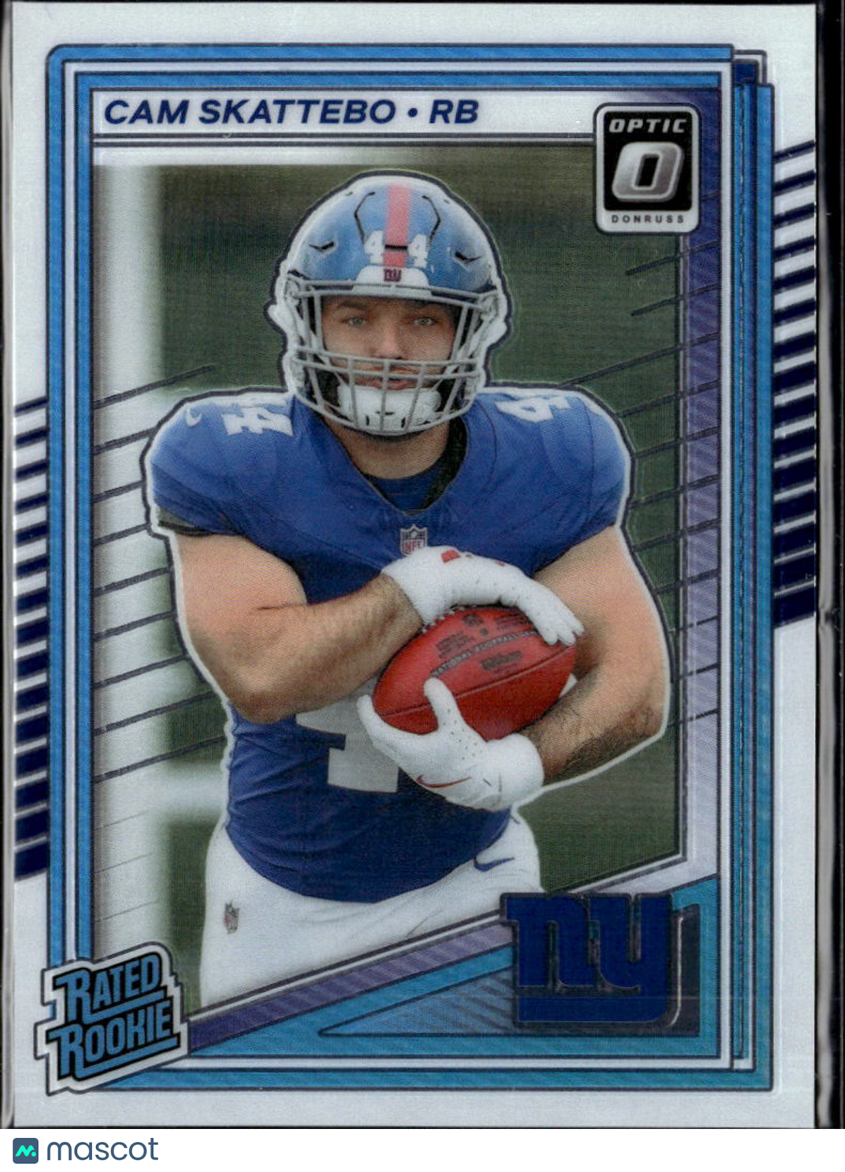 Cam Skattebo 2025 Optic Rated Rookie RC New York Giants