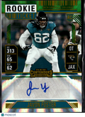 Javon Foster 2025 Contenders Auto Autograph RC Jacksonville Jaguars