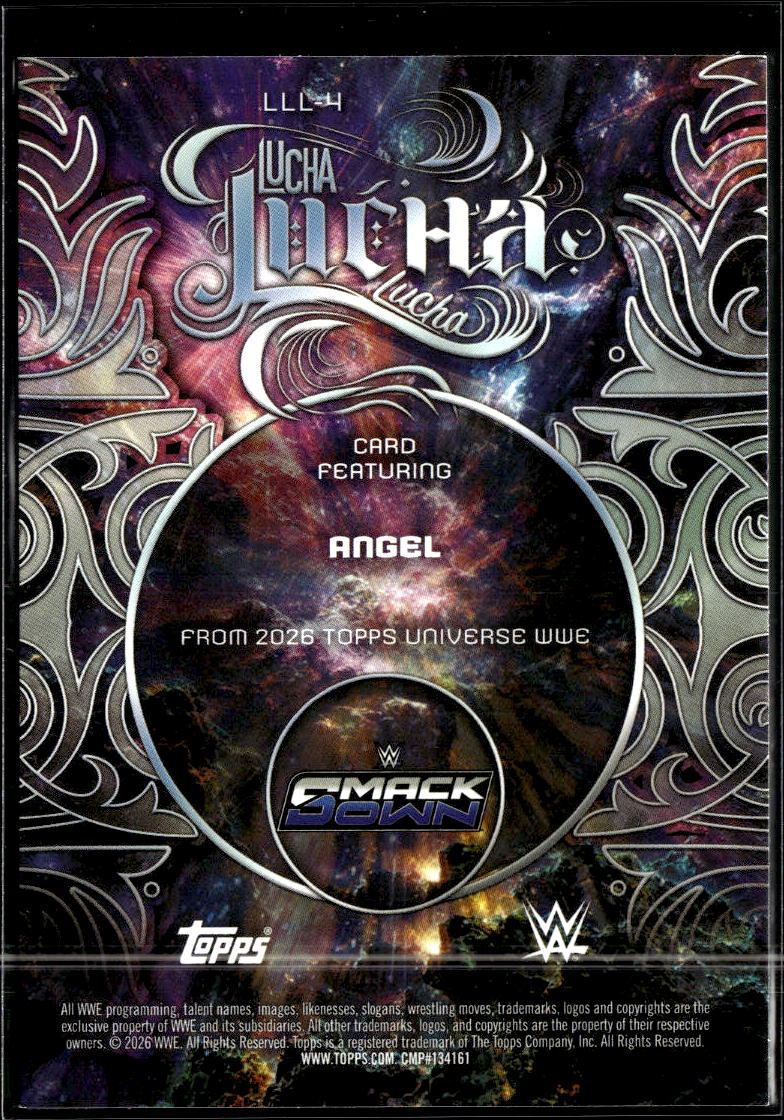 Angel Garza Angel 2026 Topps Universe WWE Lucha Lucha Lucha