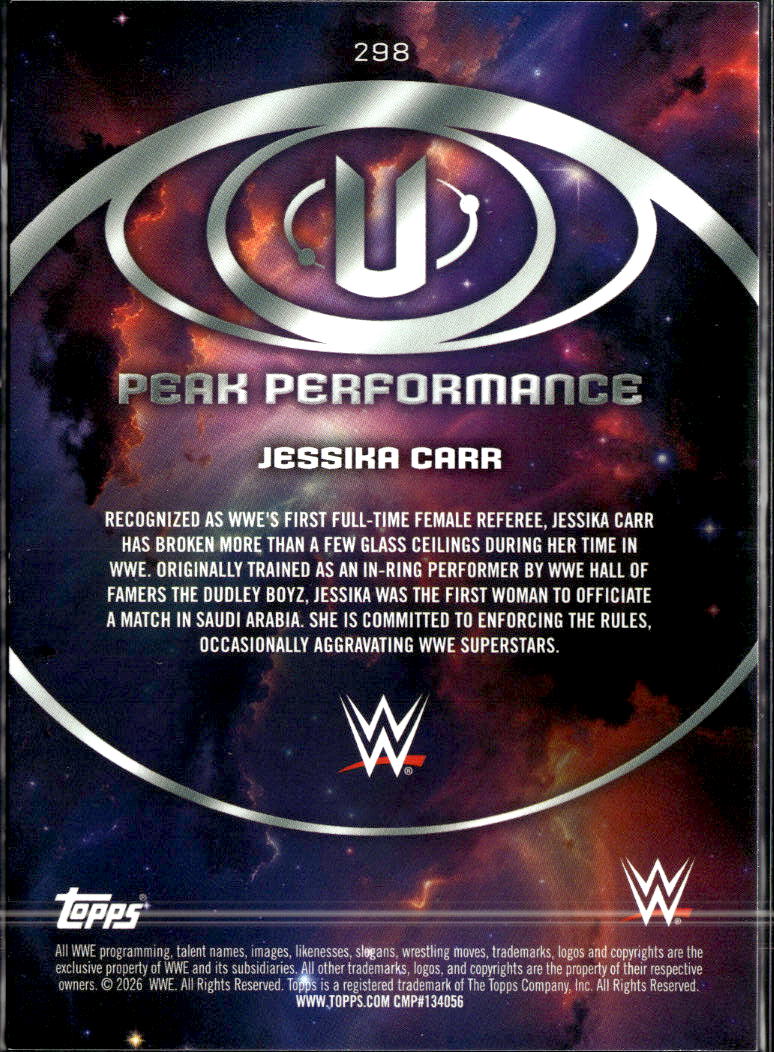 Jessika Carr 2026 Topps WWE Undisputed RC