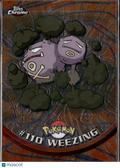 Weezing 2000 Topps Chrome Series 1 Chrome #110