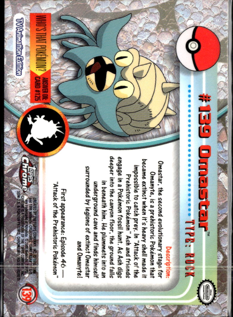 Omastar 2000 Topps Chrome Series 1 #139
