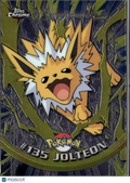 Jolteon 2000 Topps Chrome Series 1 #135