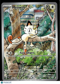 Meowth 2025 Mega Evolution – Phantasmal Flames Holo Secret Rare #106/94
