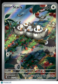 Starly 2023 Scarlet & Violet Holo Secret Rare FA #221/198