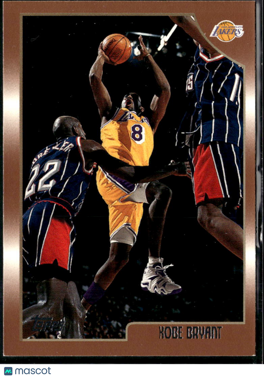 Kobe Bryant 1998 Topps Card #68 Los Angeles Lakers