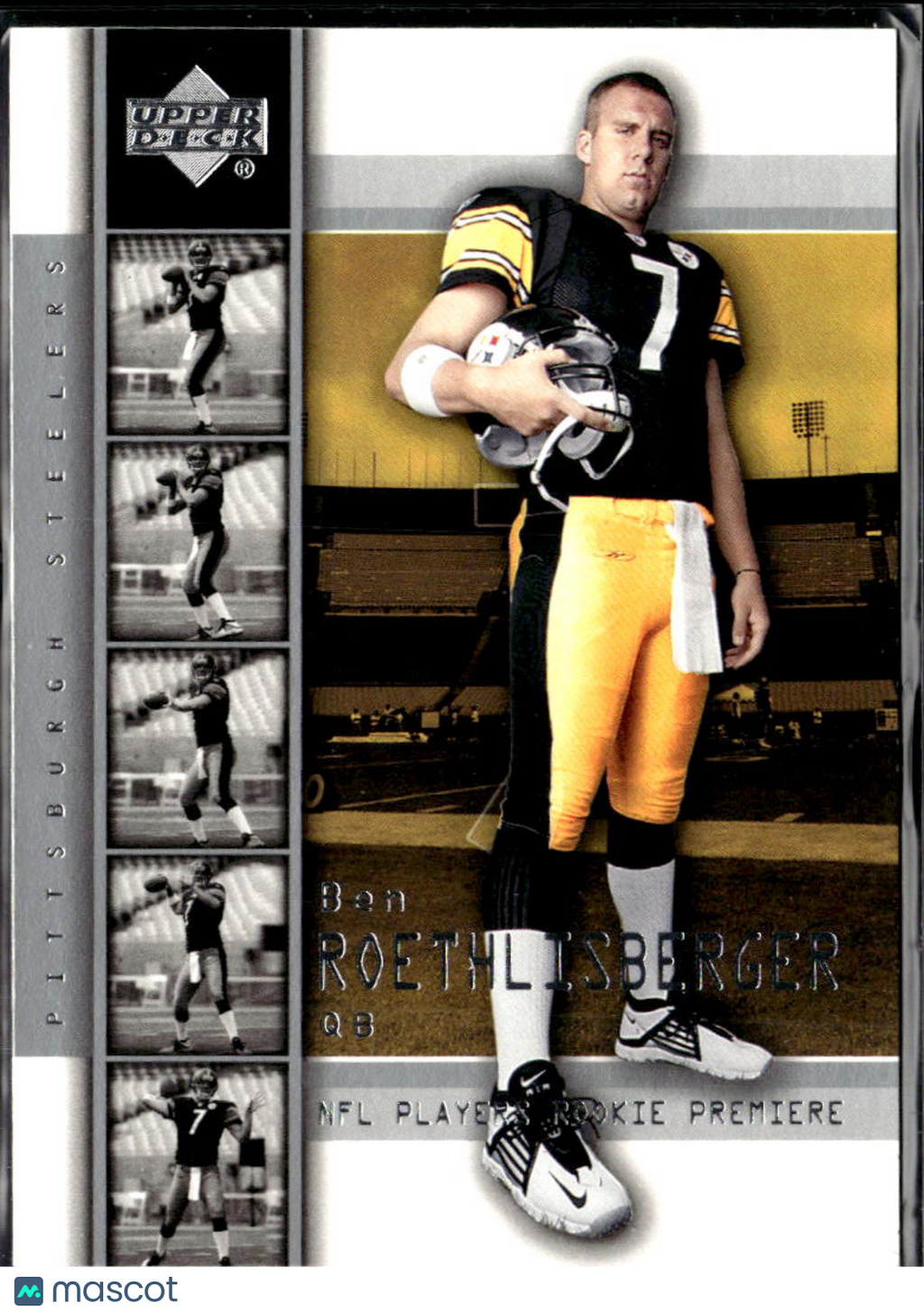 Ben Roethlisberger 2004 Upper Deck Rookie RC Pittsburgh Steelers