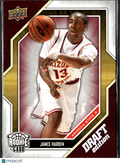 James Harden 2009 Upper Deck Draft Edition Rookie RC Arizona State Sun Devils
