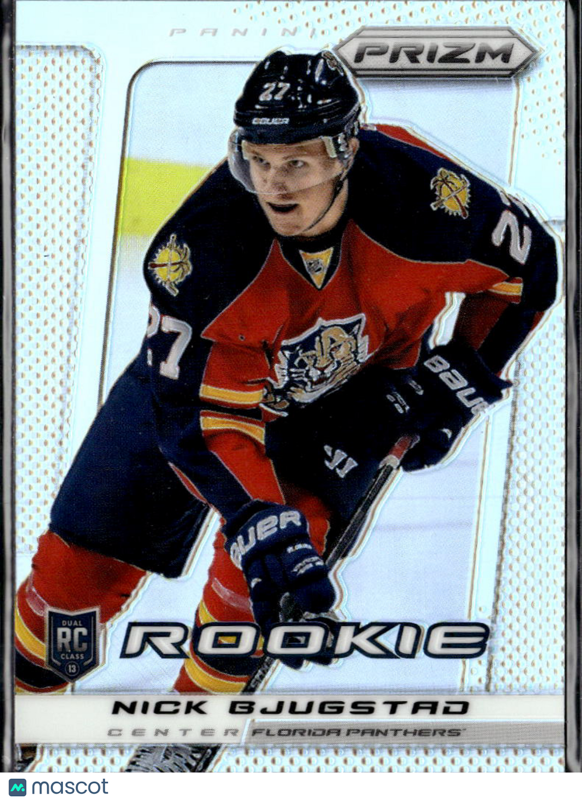 Nick Bjugstad 2013 Panini Prizm Silver Prizm Rookie RC Florida Panthers