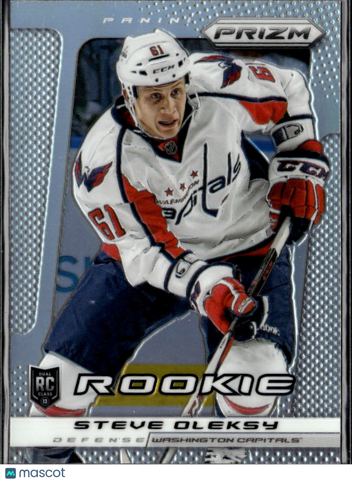 Steve Oleksy 2013 Panini Prizm Silver Prizm RC Washington Capitals