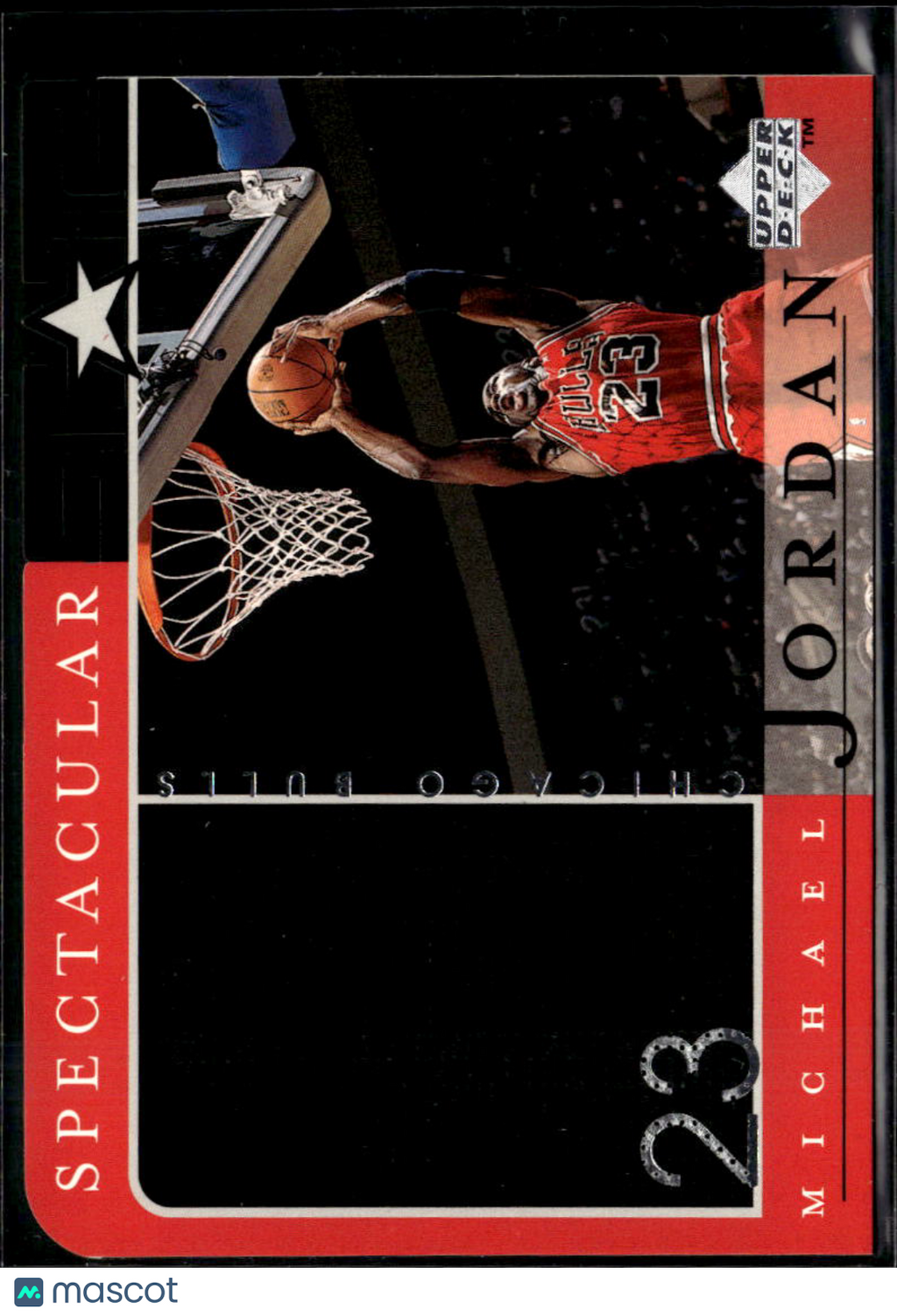 Michael Jordan 1998 Upper Deck Spectacular Star #24 Chicago Bulls