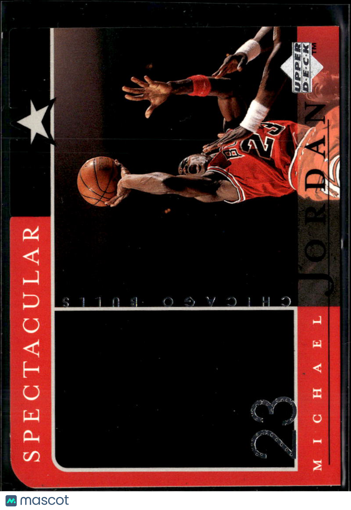 Michael Jordan 1998 Upper Deck Spectacular Star #23 Chicago Bulls