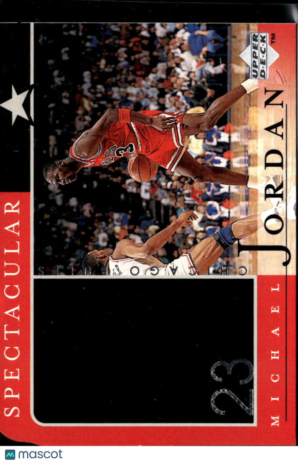 Michael Jordan 1998 Upper Deck Spectacular Star #28 Chicago Bulls
