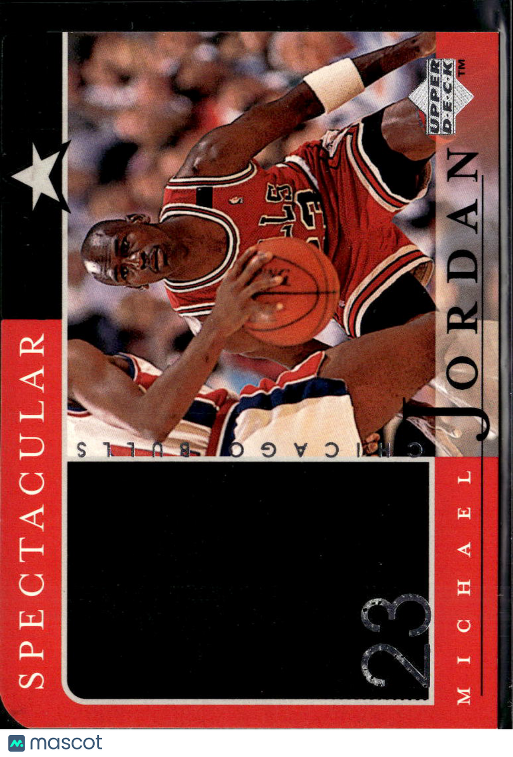 Michael Jordan 1998 Upper Deck Spectacular Star #26 Chicago Bulls