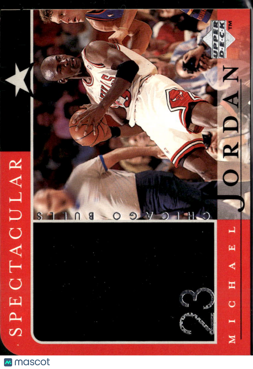 Michael Jordan 1998 Upper Deck Spectacular Star #21 Chicago Bulls