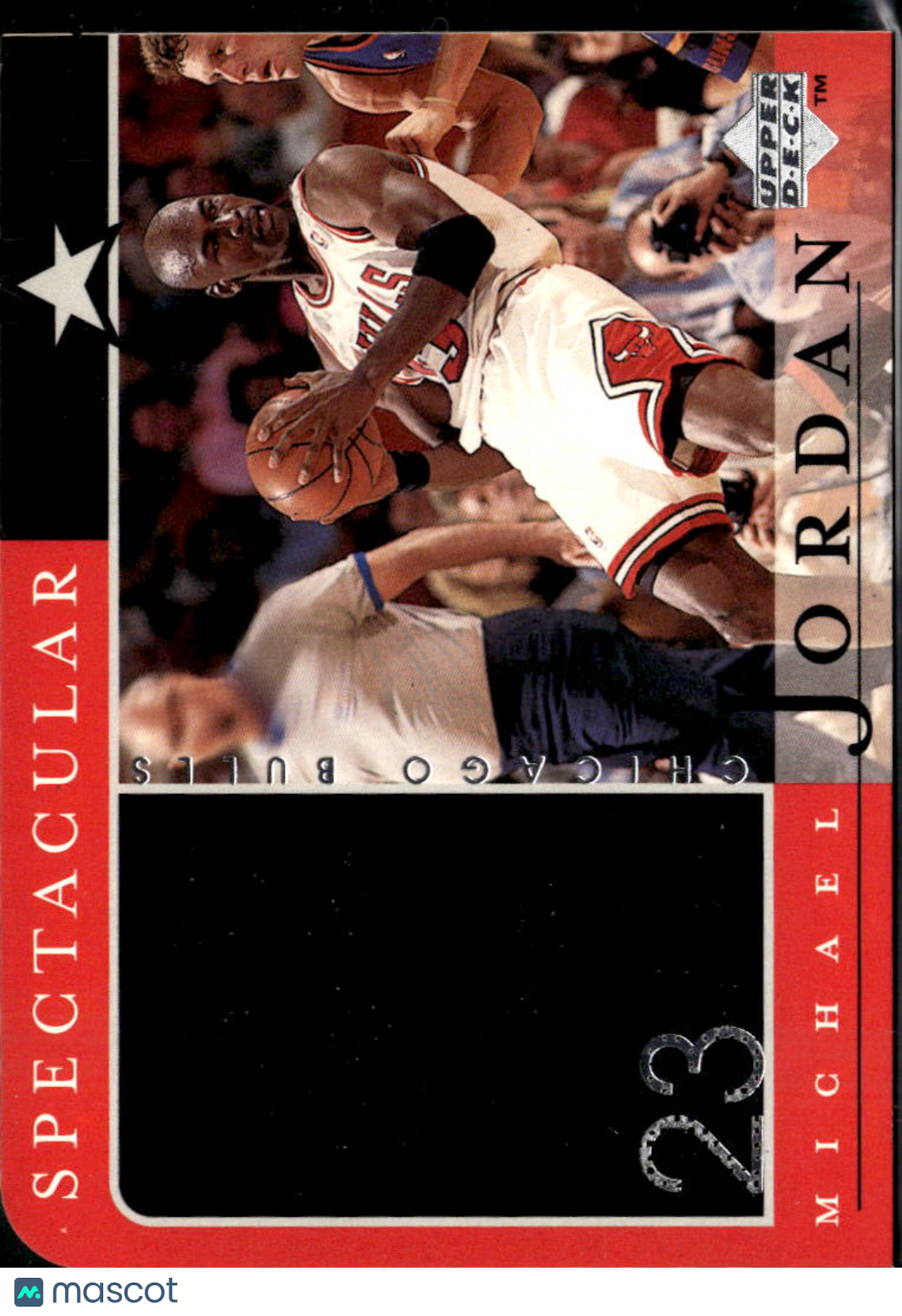 Michael Jordan 1998 Upper Deck Spectacular Star #21 Chicago Bulls