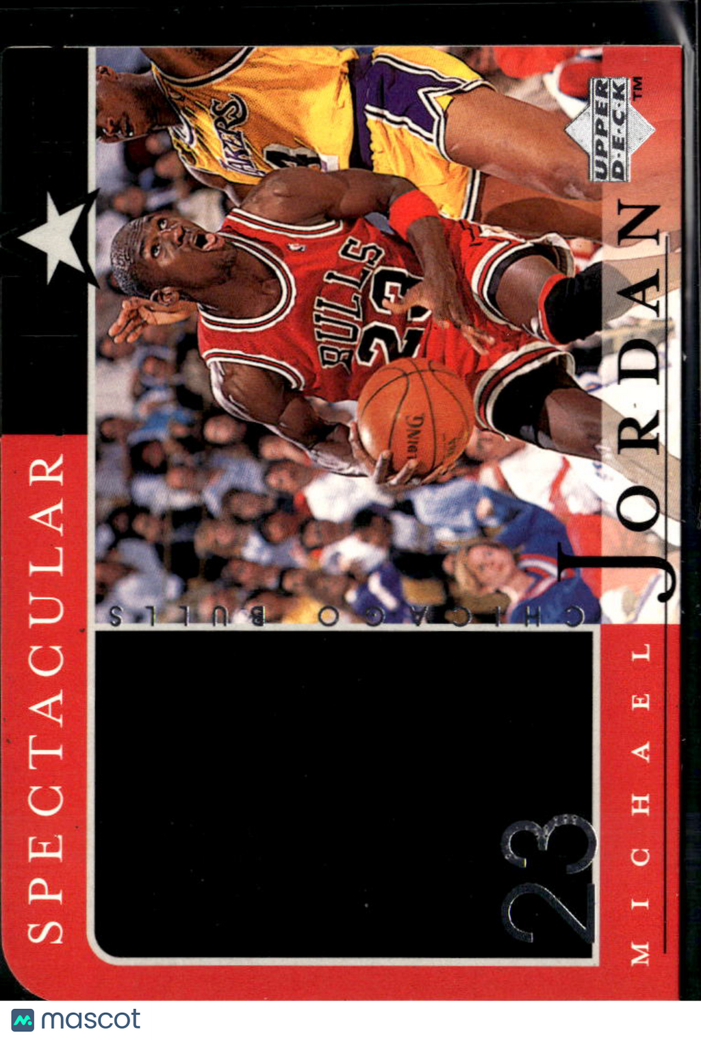 Michael Jordan 1998 Upper Deck Spectacular Star #25 Chicago Bulls