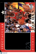 Michael Jordan 1998 Upper Deck Spectacular Star #25 Chicago Bulls